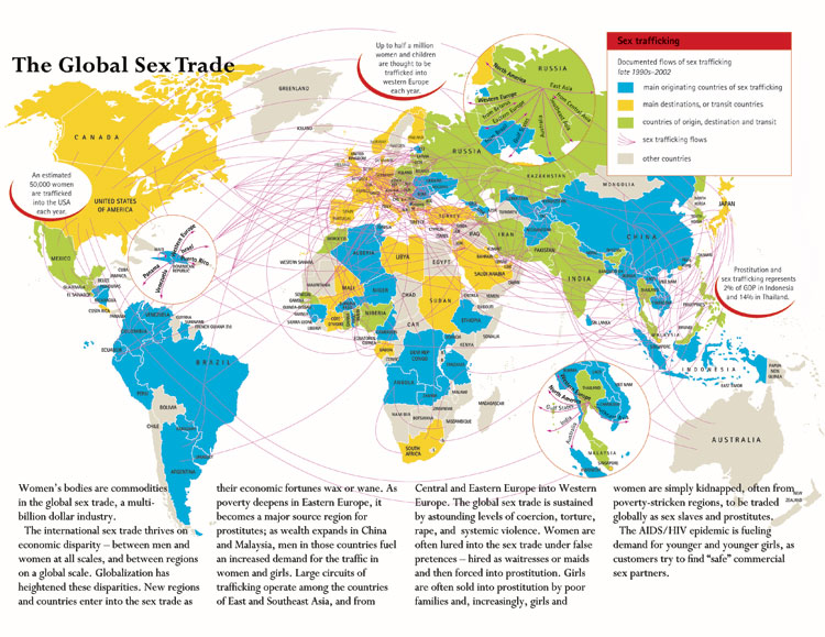 Map of the Global Sex Trade