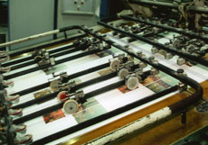 photo of presses rolling